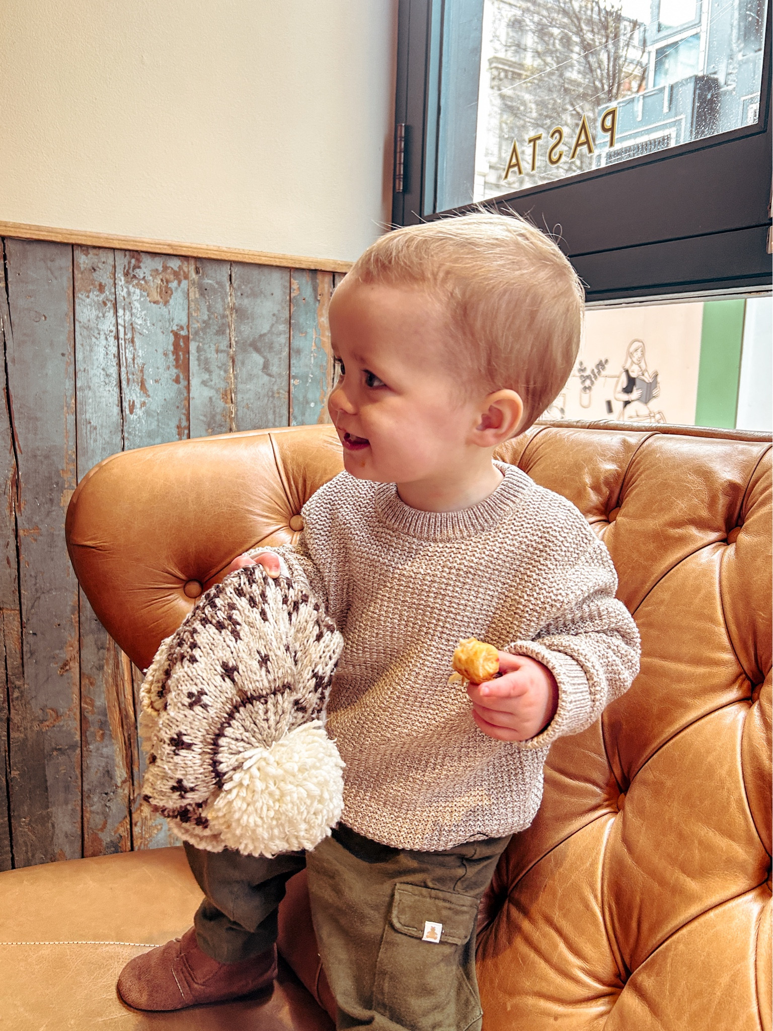 Boys spring outfit - available in age 1-7
.
Knitted sweater - beige sweater - knitted jumper - neutral baby outfits - matching brother outfits - boys spring fashion - spring summer clothjng ideas - supermarket fashion - affordable boys wear - affordable children’s clothing 