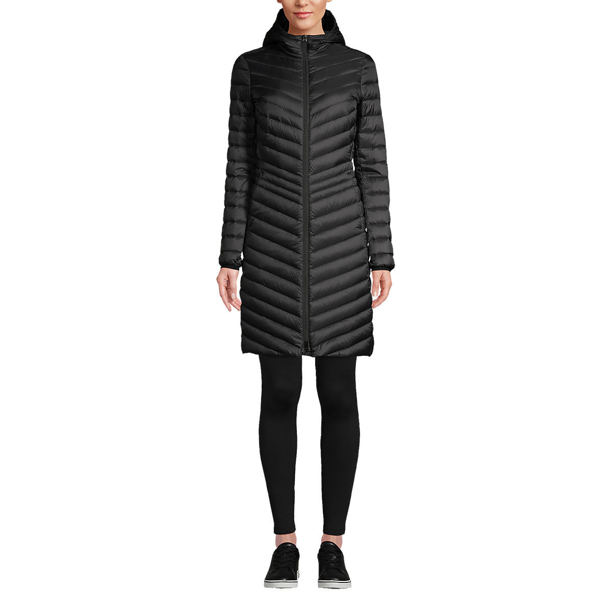 Women's Wanderweight Packable Down Coat | Lands' End (US)