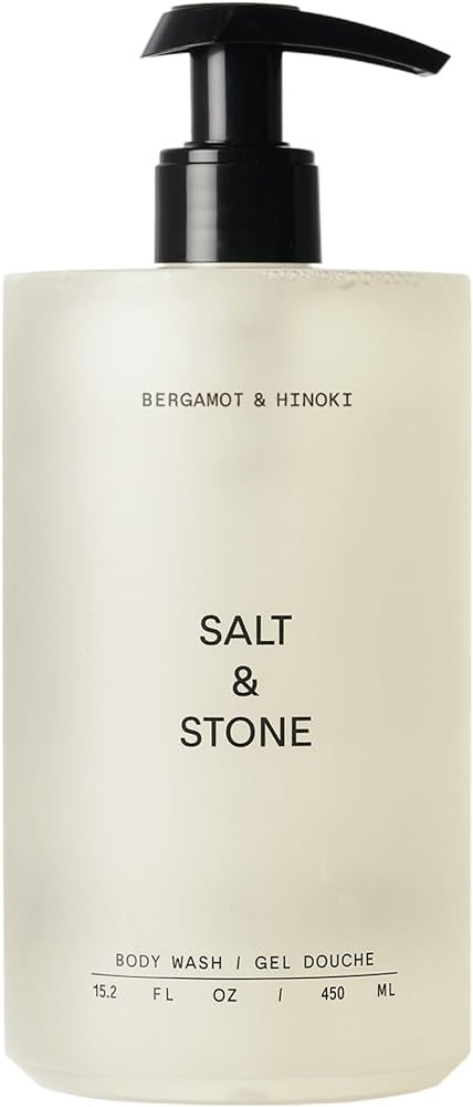 Salt & Stone Antioxidant-Rich Body Wash | Cleanse, Nourish & Soften Skin with Niacinamide & Hyalu... | Amazon (US)