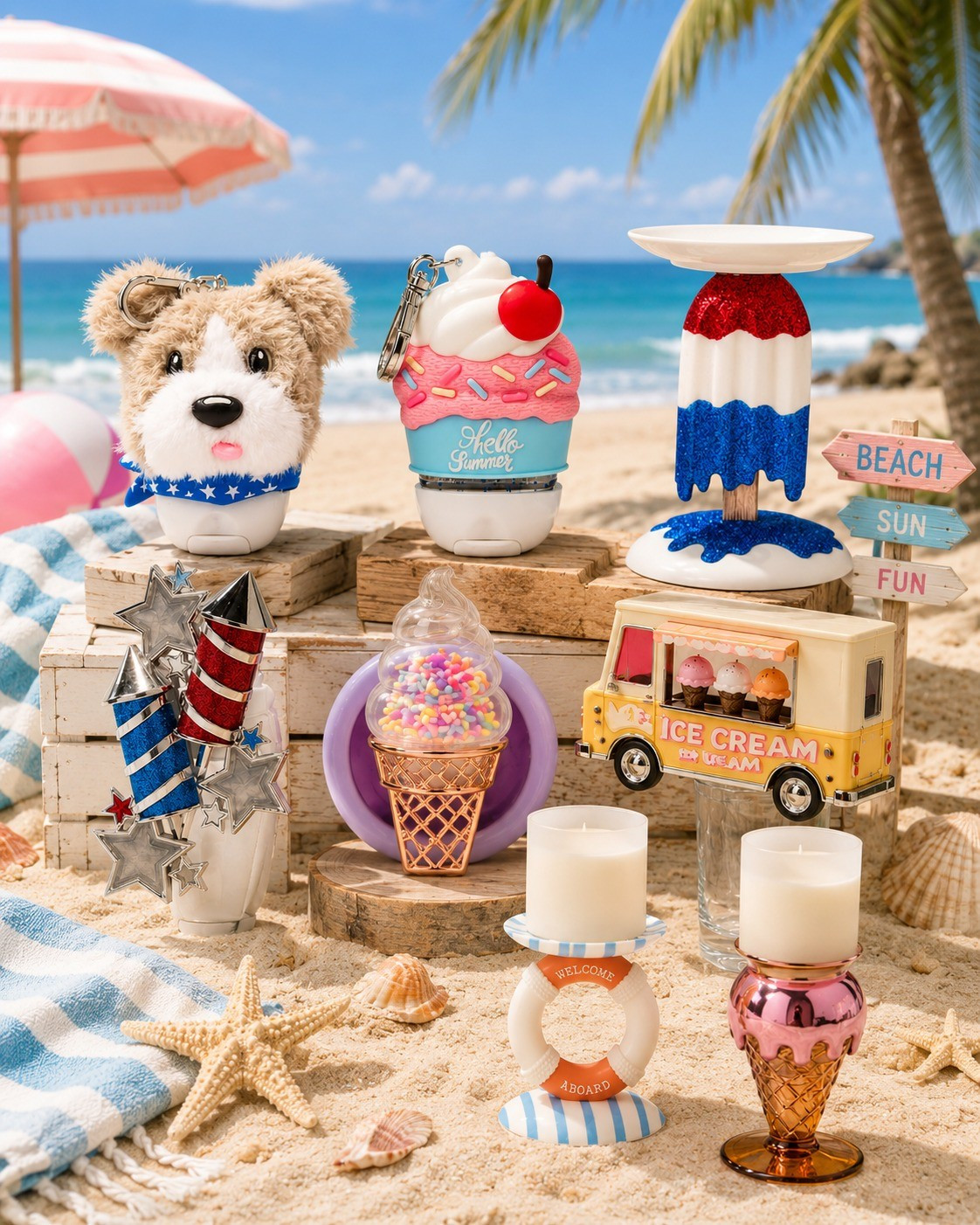 Bath and body Works Summer Items 

