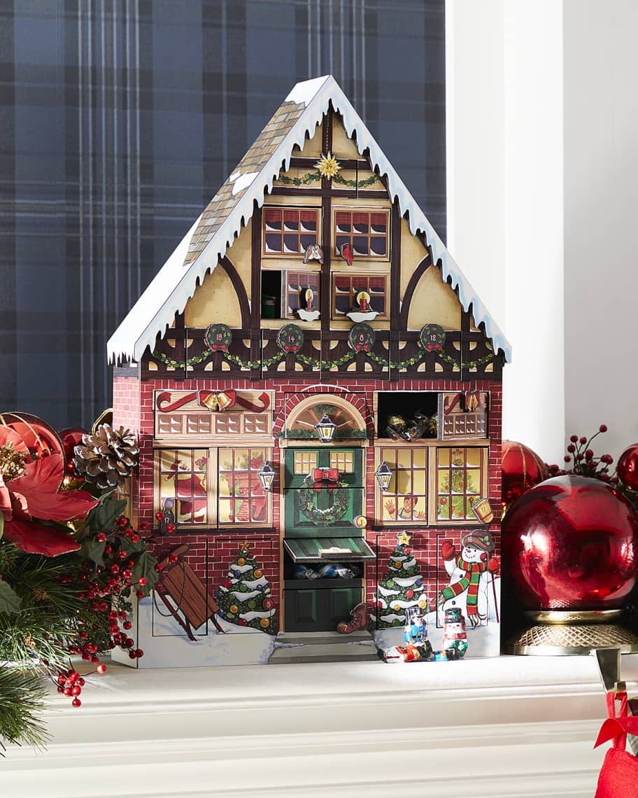 Byers' Choice Christmas House Advent Calendar | Neiman Marcus