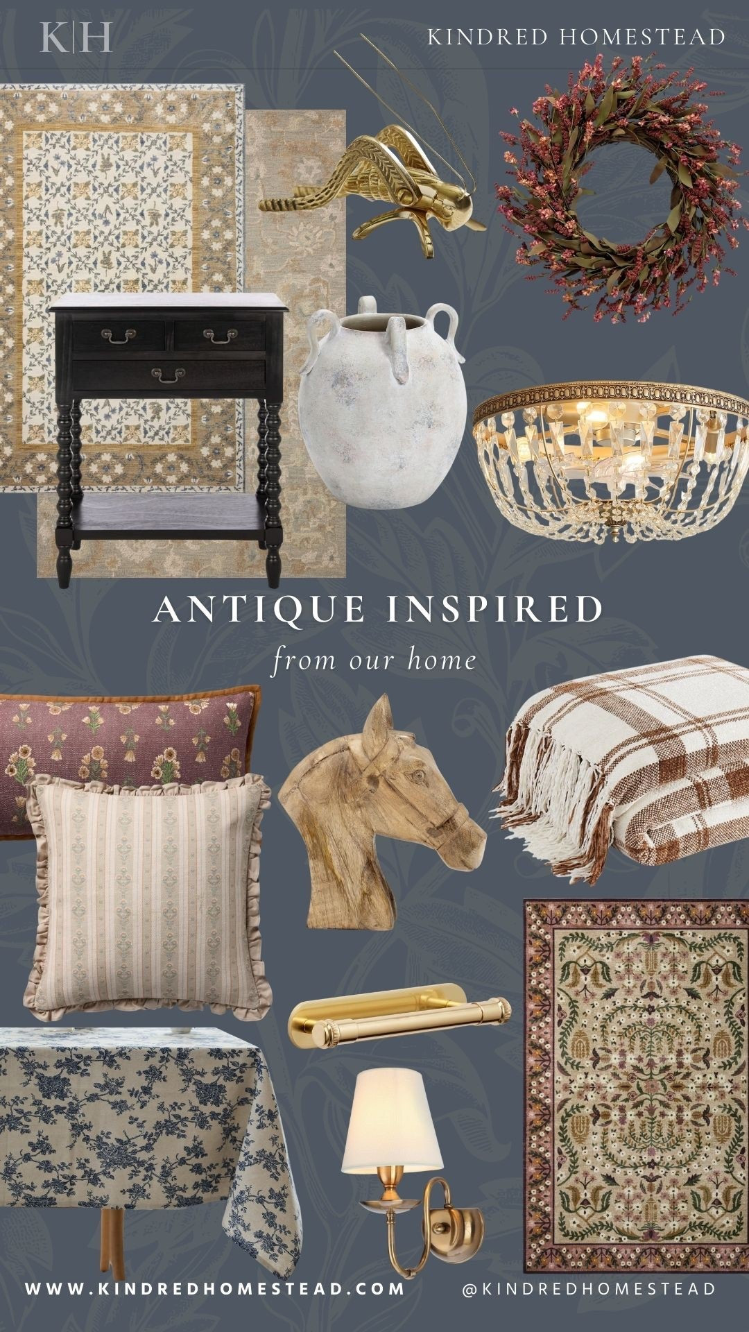  A love letter to the timeless ✨ Antique-inspired rugs, furniture, and decor bring such a collected, storied feel to a home. These are the pieces that make a space feel lived-in, layered, and loved. I’ve linked some of my favorite finds on LTK so you can add a touch of old-world charm to your own corners.

#kindredhomestead #ltkhome #antiquefinds


#LTKHome