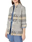 Pendleton Women's Barn Jacket, Grey Mix Arroyo Jacquard, Large | Amazon (US)