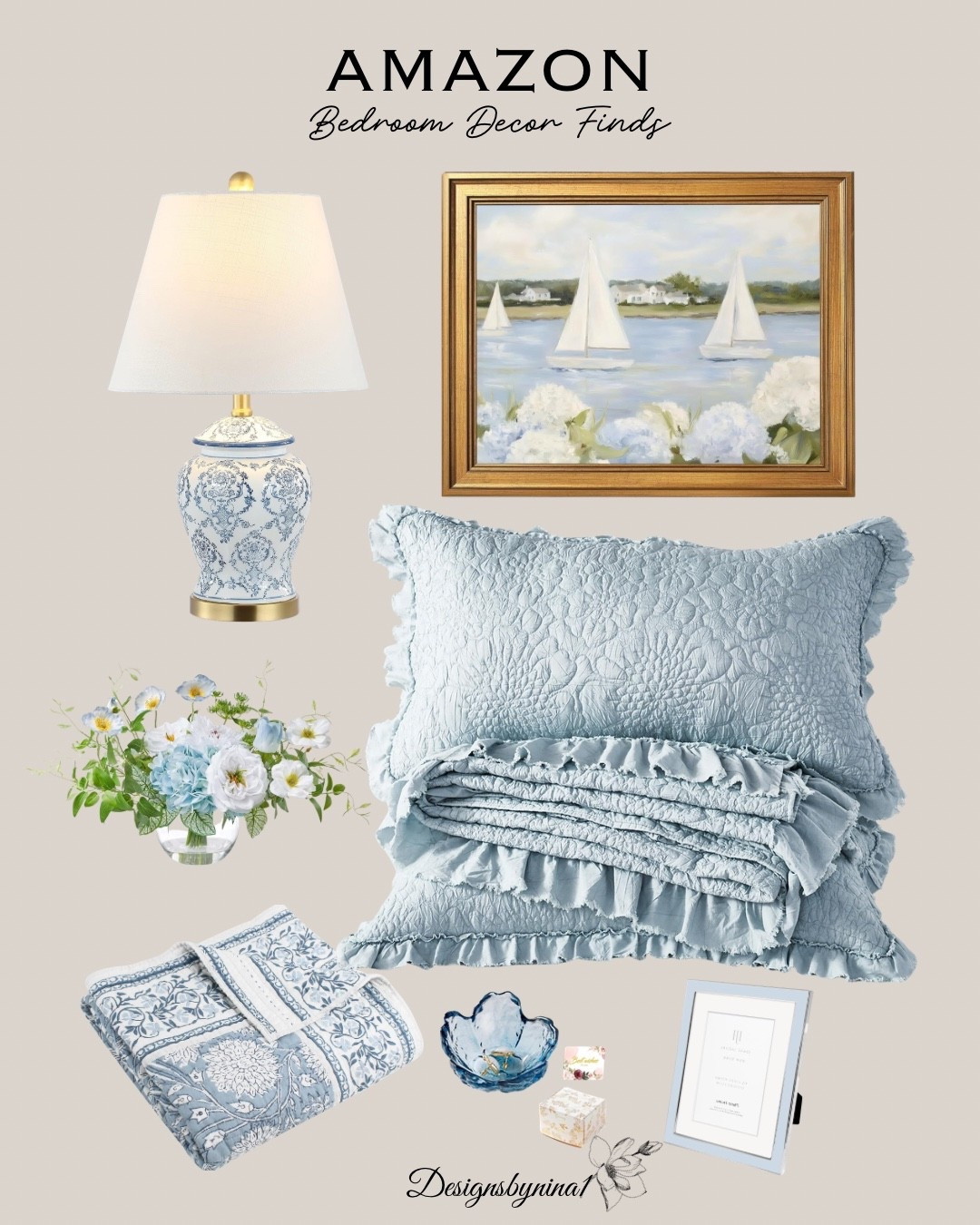 🩵Beautiful Blue & White Bedroom Decor Finds from Amazon! 🎁Mother’s Day Gifts Ideas! 

Bedroom Room Decor | Spring Bedroom Refresh | Classic Blues | Transitional Decor | Transitional Modern Coastal | Traditional Decor | Blue & White Decor | Classic Decor | Timeless Decor | Spring Decor | Summer Decor | Mother’s Day Gift Ideas | Amazon Home


#LTKHome #LTKMothersDay