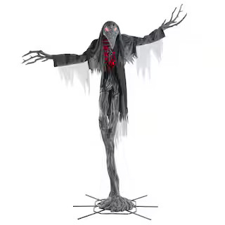 15 ft. Grave & Bones Giant-Sized Animated LED Gally-Crow | The Home Depot