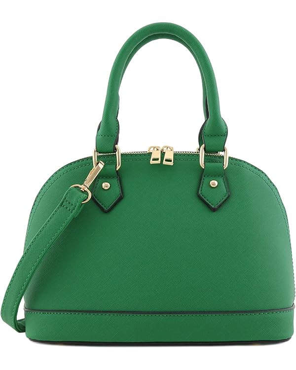 Zip-Around Saffiano Classic Dome Satchel | Amazon (US)