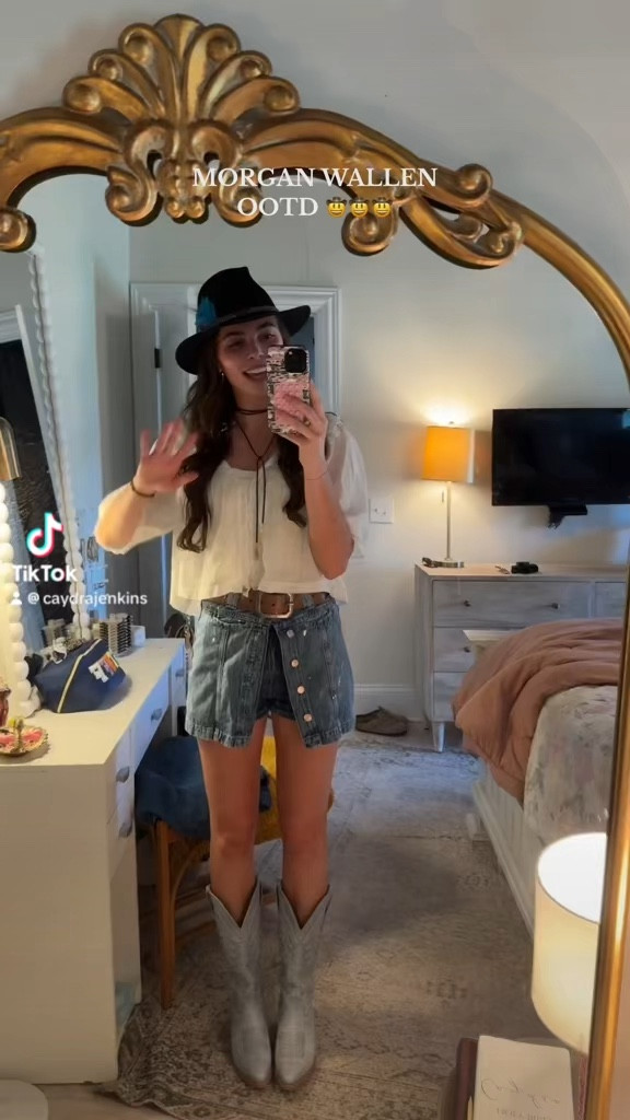 My favorite outfit ever 🤠🤠 
XS top & xs/s tank 
Sized up in skirt 
Boots tts 

#LTKStyleTip #LTKBeauty #LTKShoeCrush