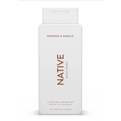 Native Coconut & Vanilla Body Wash for Women - 18oz | Target