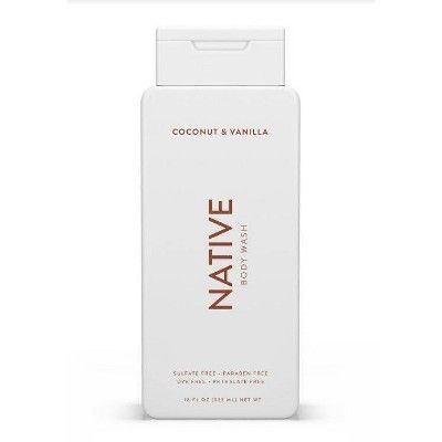 Native Coconut & Vanilla Body Wash for Women - 18oz | Target