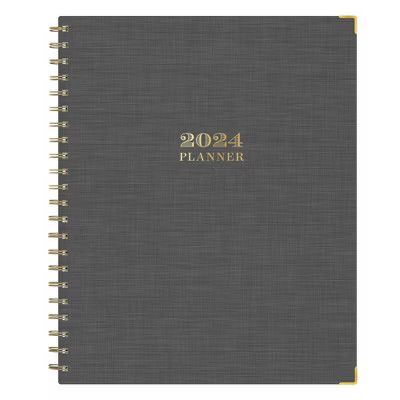 Day Designer 2024 Planner 8.5"x11" Weekly/Monthly Charcoal | Target