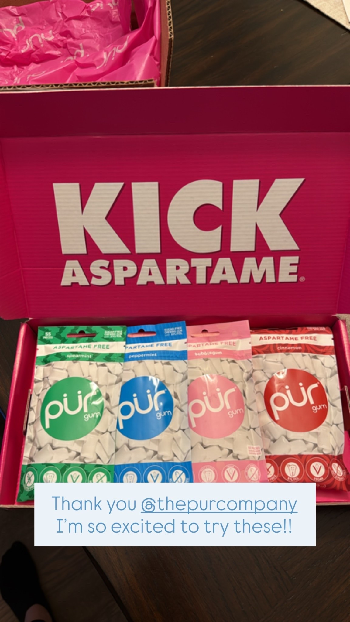 Thank you @thepurcompany I’m so excited to try these!! Love that this is aspartame free! 

#LTKfoodie