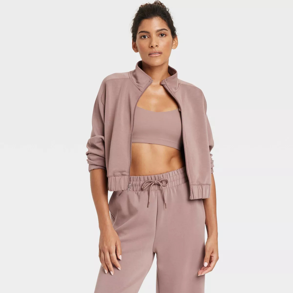 Women's Airy Sleek Full Zip Jacket - All In Motion™ | Target