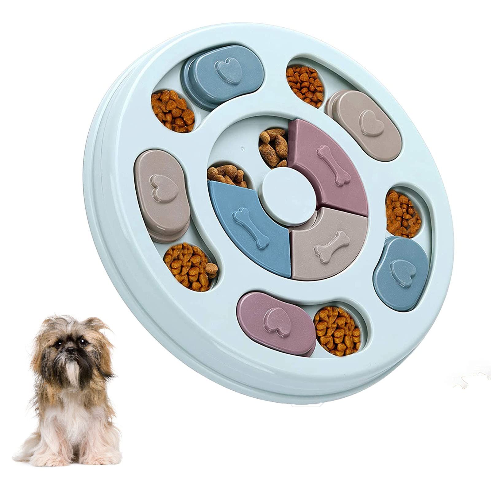 Dog Puzzle Toys Training Food Feeder for Dog Slow Feeder Advanced Dispenser for Puppy Dogs Pet's IQ  | Amazon (US)