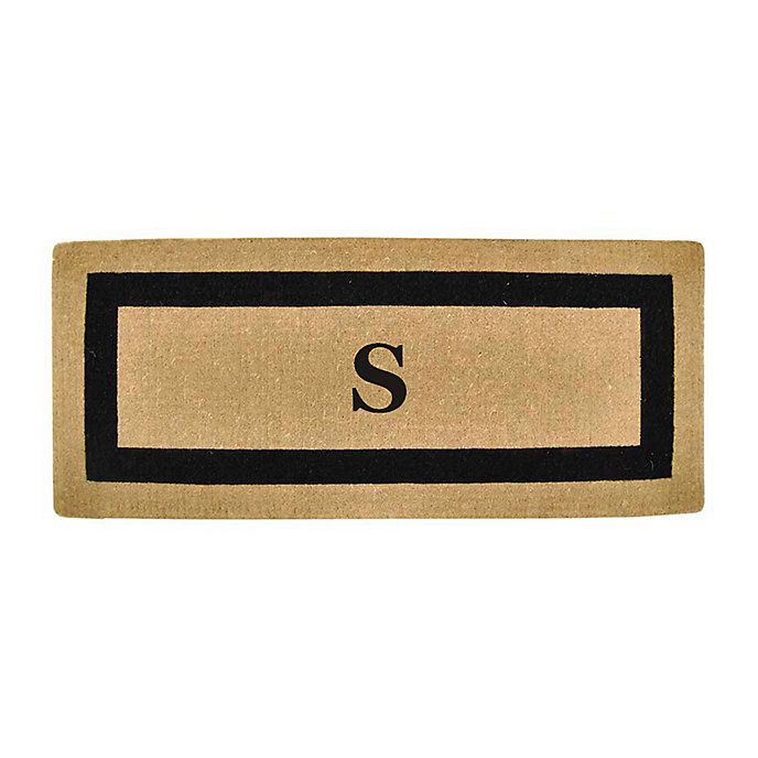 Classic Border Monogrammed Coco Door Mat | Frontgate | Frontgate