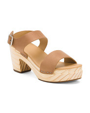 Made In Mexico Leather All Day Open Toe Clog Sandals | Women's Shoes | Marshalls | Marshalls