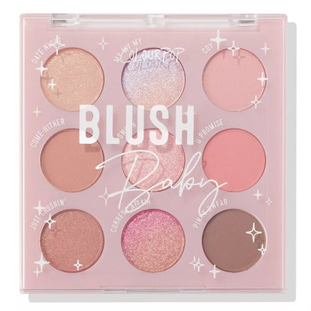 ColourPop Pressed Powder Eyeshadow Makeup Palette in Blush Baby 0.3oz | Walmart (US)
