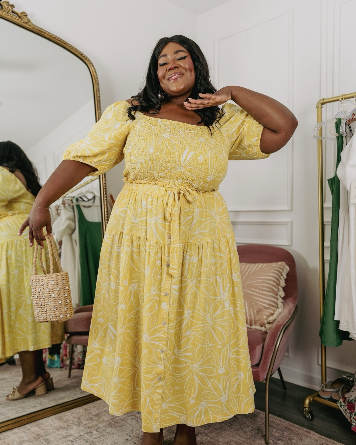 This dress is so perfect for spring weather! She’s light weight, breathable, comfy, and flowy✨ I could wear this all day!

I’m wearing a 2X.

plus size fashion, white dress, spring mini dress, hand bag, sandals, steve madden, curvy, vacation#LTKxTarget

#LTKplussize #LTKSeasonal #LTKfindsunder50