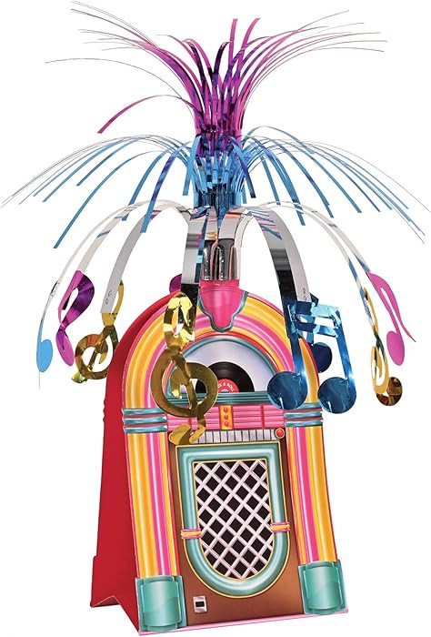Jukebox Centerpiece Party Accessory (1 count) (1/Pkg) | Amazon (US)