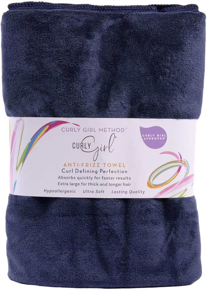 Curly Girl Towel for Women with Curls, Anti-Frizz, Absorbent, Fast Drying, Curly Hair, Microfiber... | Amazon (US)