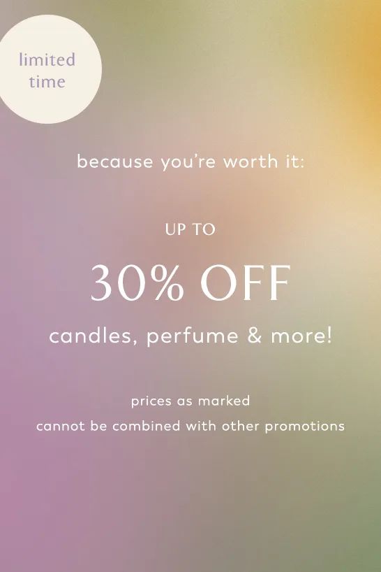 Up to 30% Off Candles, Perfume & More! | Anthropologie (US)