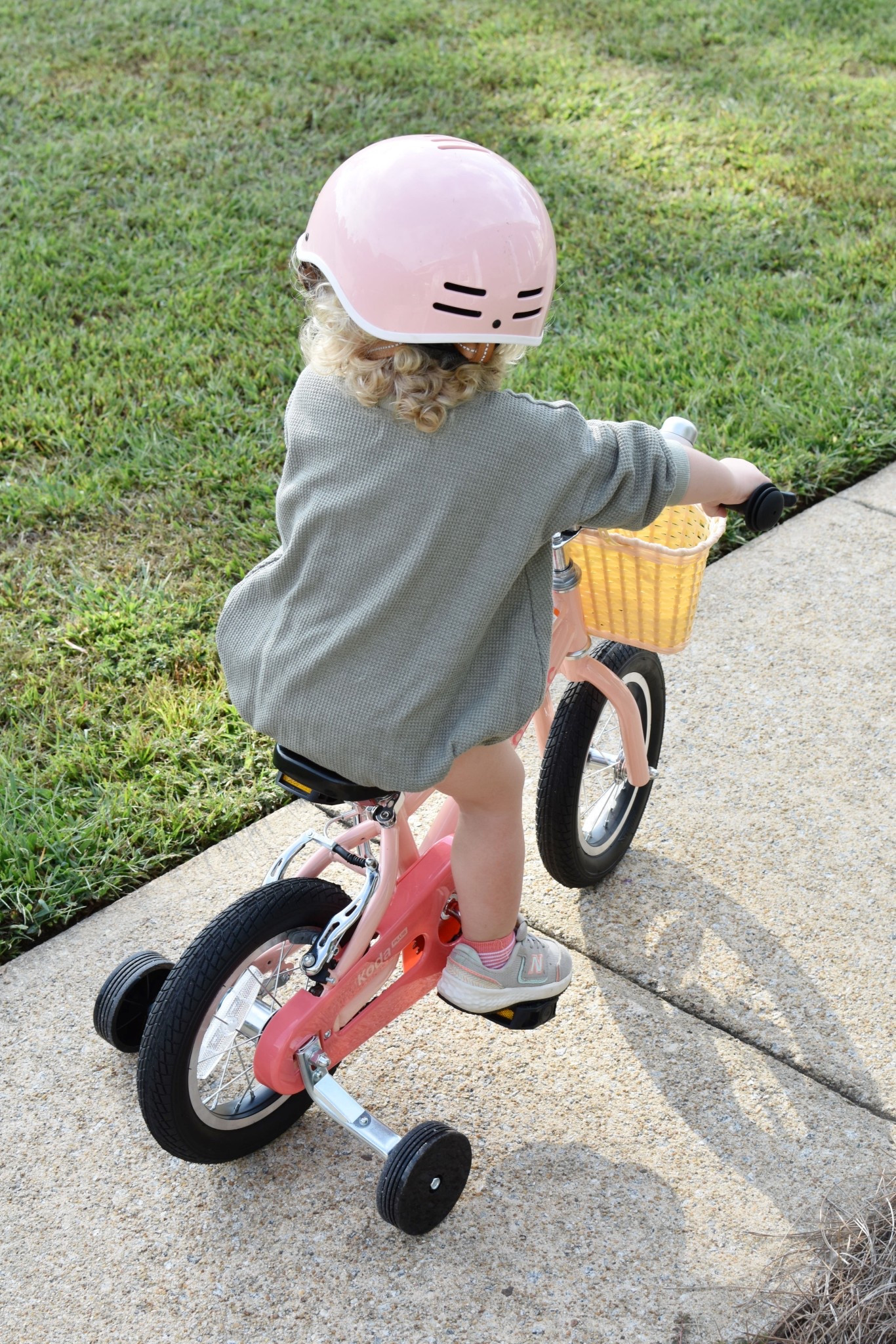 When it comes to bikes & scooters Retrospec is our family’s favorite! We’ve had the Baby Beaumont balance bike, cricket toddler bike, scooter, and now the Koda Plus bikes with training wheels in two sizes. These are great bikes & helmets!
My 20 month old is practicing her balance on a 12” Koda Plus. She wears an XS helmet. My 4.5 year old has mastered the 16” Koda Plus and wears a Small helmet    

#LTKKids #LTKHome #LTKActive