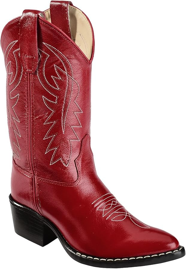 Old West Girl's J Toe Western Boot | Amazon (US)