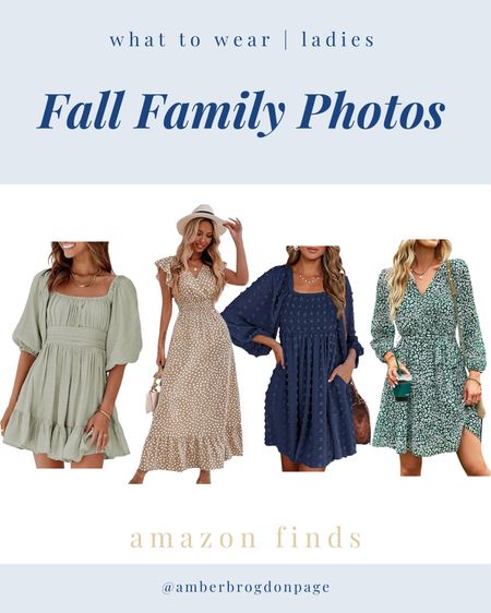 Fall Family Photo Outfit inspiration for women. Making it easy for moms— these are Amazon finds! 

#whattowear #amazonfinds #founditonamazon #falldresses #fallfit #fallphotoinspo

#LTKSeasonal #LTKwedding #LTKunder50