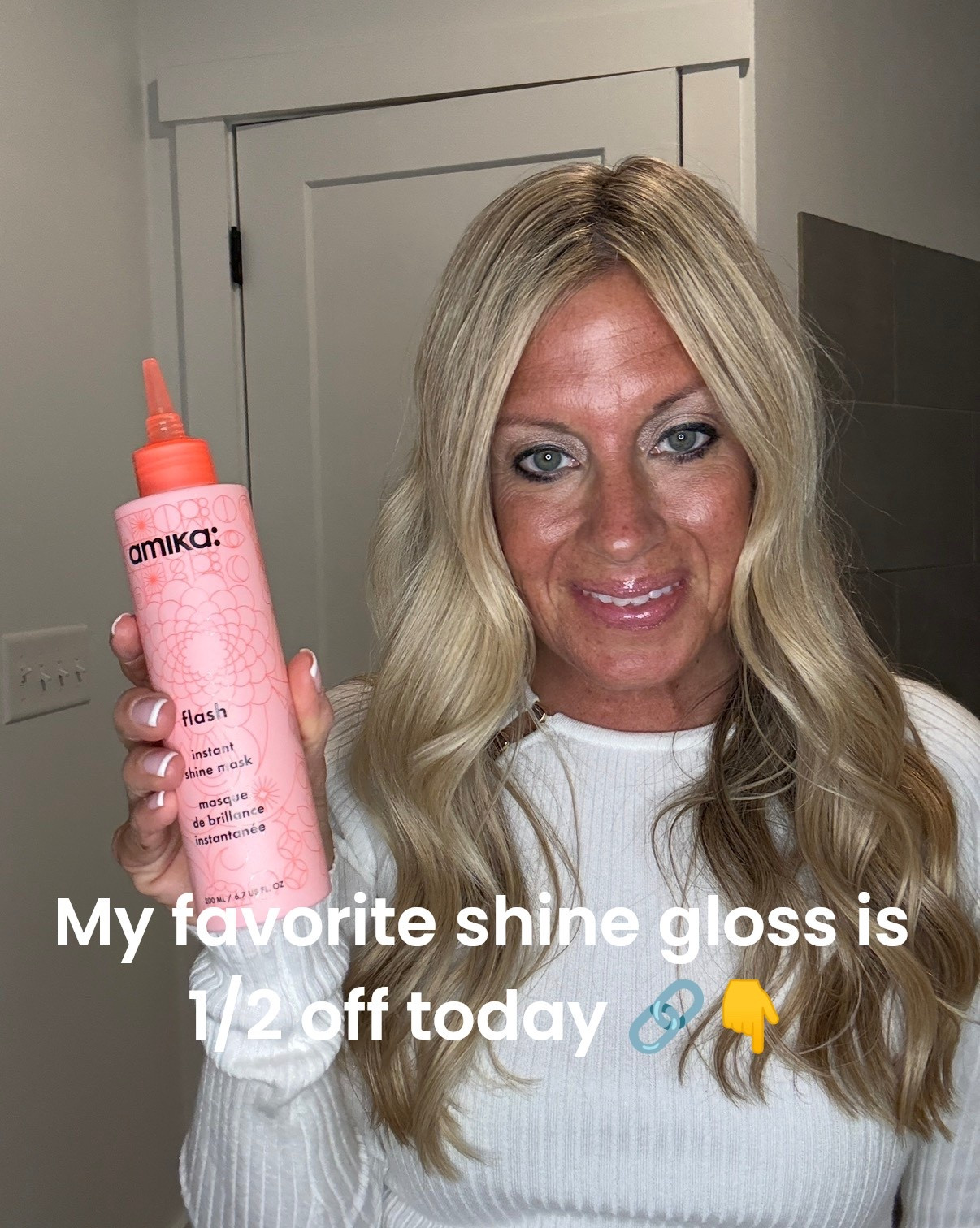 ✨ Instant Shine Hair Must-Have

Description (for LTK box):
This shine mask gives my hair that smooth, glossy finish in minutes. Perfect for dry or dull hair—super easy to use and makes such a difference!

#LTKBeauty #LTKselfcare #LTKSaleAlert