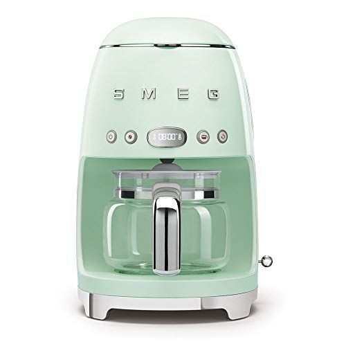 Smeg 50's Retro Style Aesthetic Drip Filter Coffee Machine, 10 cups, Pastel Green | Amazon (US)