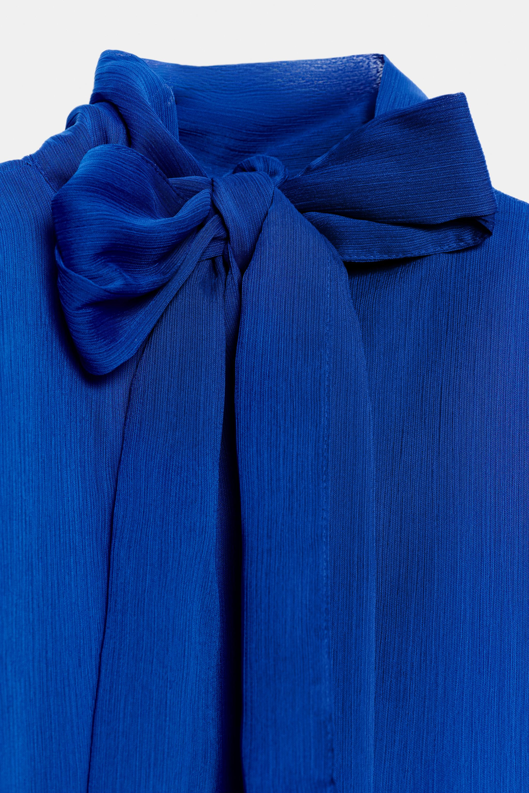 DRAPED BALLOON TOP | Zara US