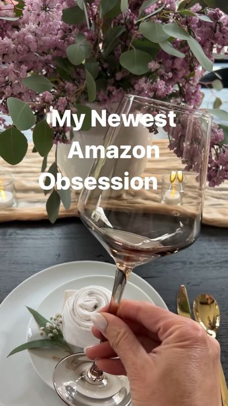 I am obsessed with my new colored wine glasses.  They are absolutely gorgeous and sturdy.  I love the idea of everyone having their own color at a dinner party. 


Amazon home find, serveware, Mother’s Day 

#LTKstyletip #LTKhome #LTKGiftGuide