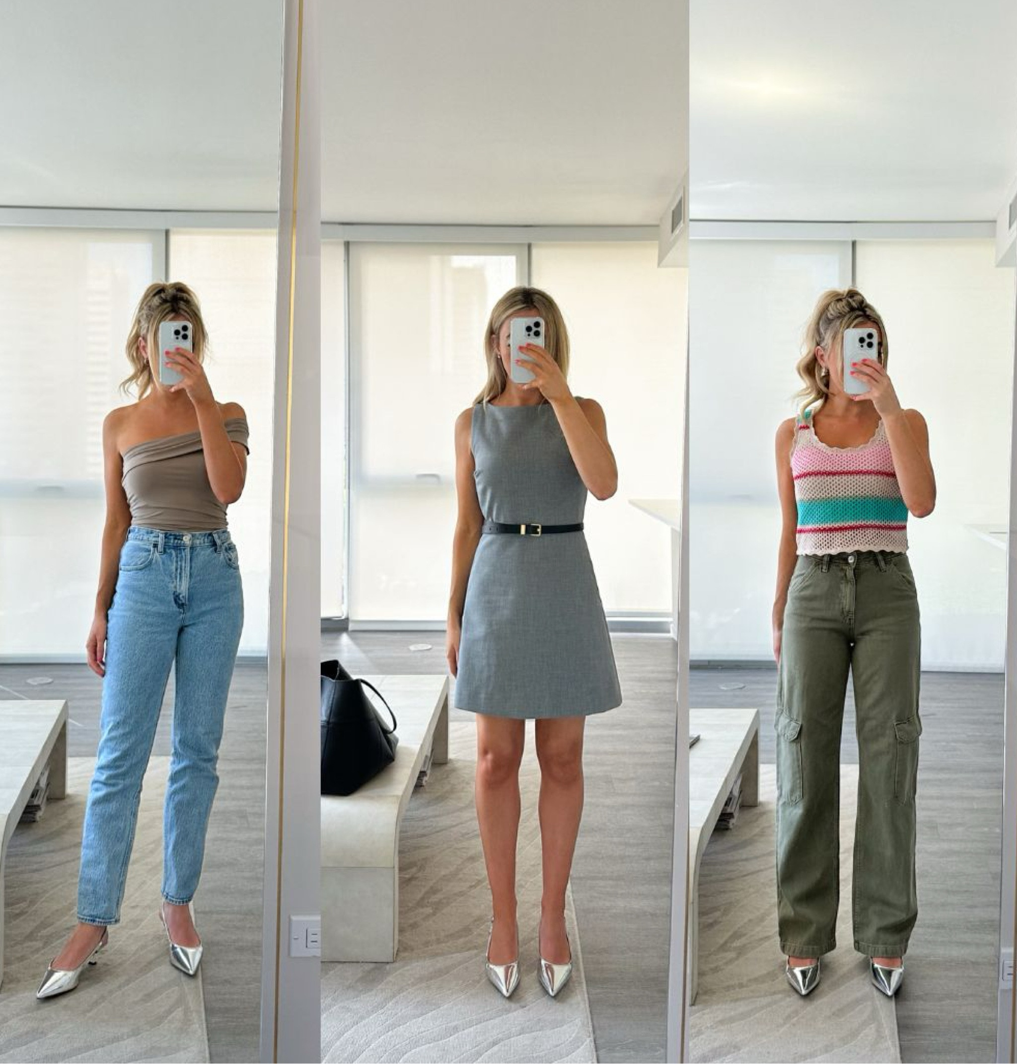 metallic pointed toe heels outfits-
also rounded up other shoe options at every price point 

#LTKShoeCrush #LTKSeasonal #LTKFindsUnder100