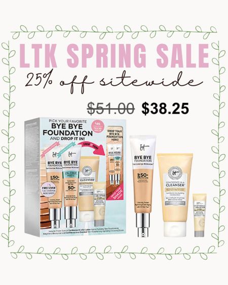 LtK sale. It cosmetics. Cc cream. Makeup. 

#LTKSale #LTKSeasonal #LTKbeauty