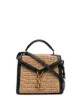 Cassandra leather-trim raffia tote | Farfetch (UK)