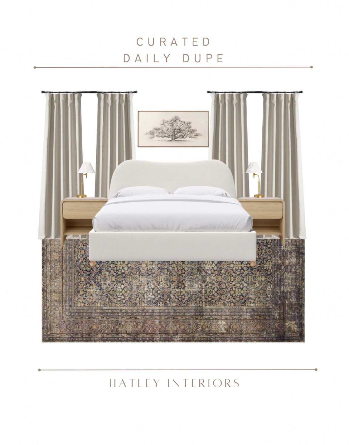 how i’d style today’s designer dupe! 

cb2 bouclé bed dupe, curved bed, arched bed frame, white upholstered bed, bedroom decor, bedroom design, bedroom mood board, home decor 

#LTKhome #LTKfindsunder100 #LTKsalealert