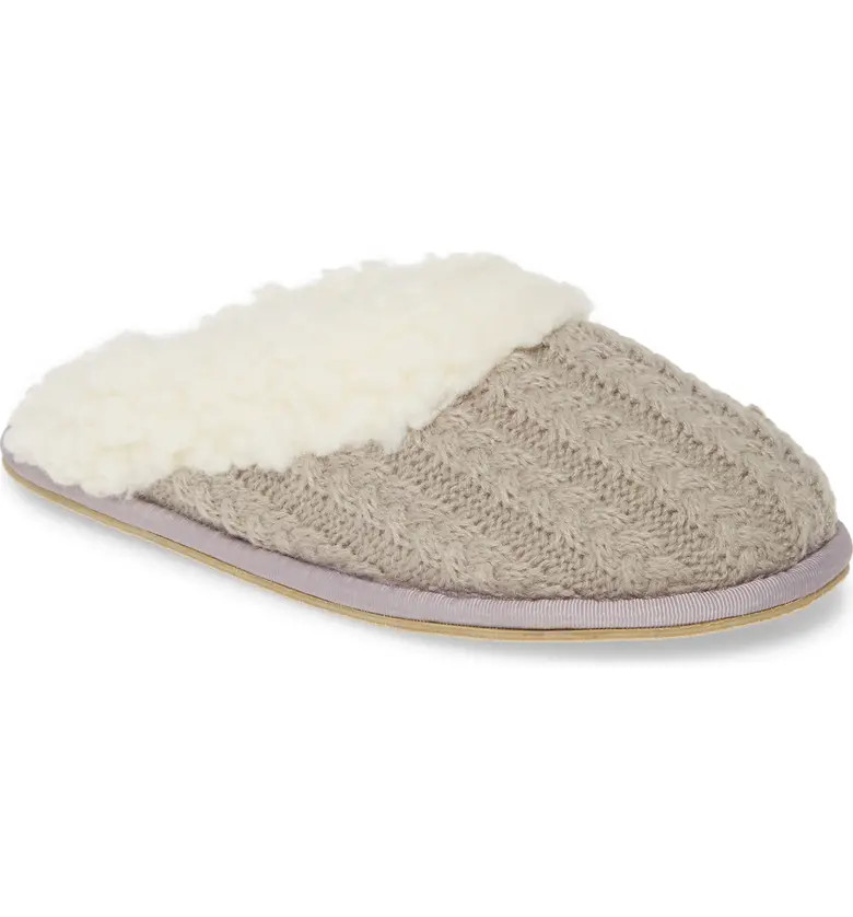 Sugarbush Cable Knit Slipper | Nordstrom