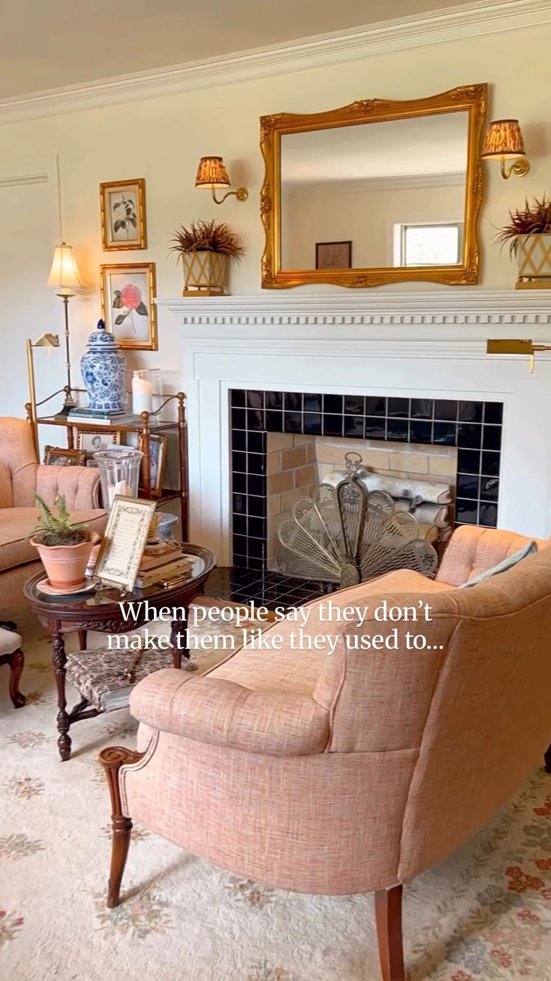 When people say “they don’t make them like they used to”…this is what they mean. 

Triple crown molding, dentil details, pocket door scallops, yellow tile, even a brass letter slot in the front door…these little things are what make older homes feel so special.

They tell a story of craftsmanship, tradition, and time. And honestly? That’s what makes me fall in love with my 1953 home over and over again.

What’s your favorite “they don’t make it like this anymore” detail in your own home (or one you’ve admired)?

#oldhousecharm #craftsmanship 
•
•
•
•
•
•
•
Vintage Home Style | Vintage Decor | Home Inspiration | Collected Home | Curated Home | Traditional Home | Sentimental Style | Curating Joy | The Sentimental Decorator | Joyful Rituals of Home | Sentimental Home | Homes with a Story

#sentimentalhome #curatingjoy #thesentimentaldecorator #sentimentalstyle #vintagehome #sentimentaldecor #homeswithastory #collectedhome  #styleyourstory