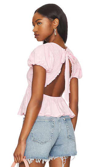 Charlotte Top in Sugar Spoonful | Revolve Clothing (Global)