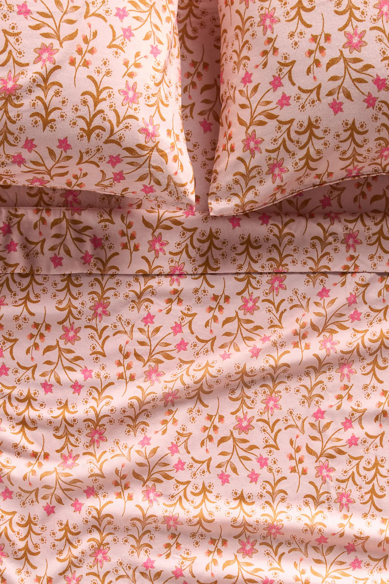 Cotton Modal Brushed Cozy Printed Sheet Set | Anthropologie (US)