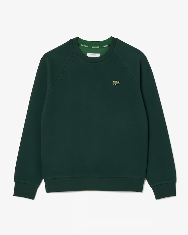 Women's Crew Neck Piqué Sweatshirt | Lacoste (US)
