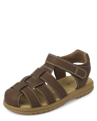Boys Fisherman Sandals - brown | The Children's Place