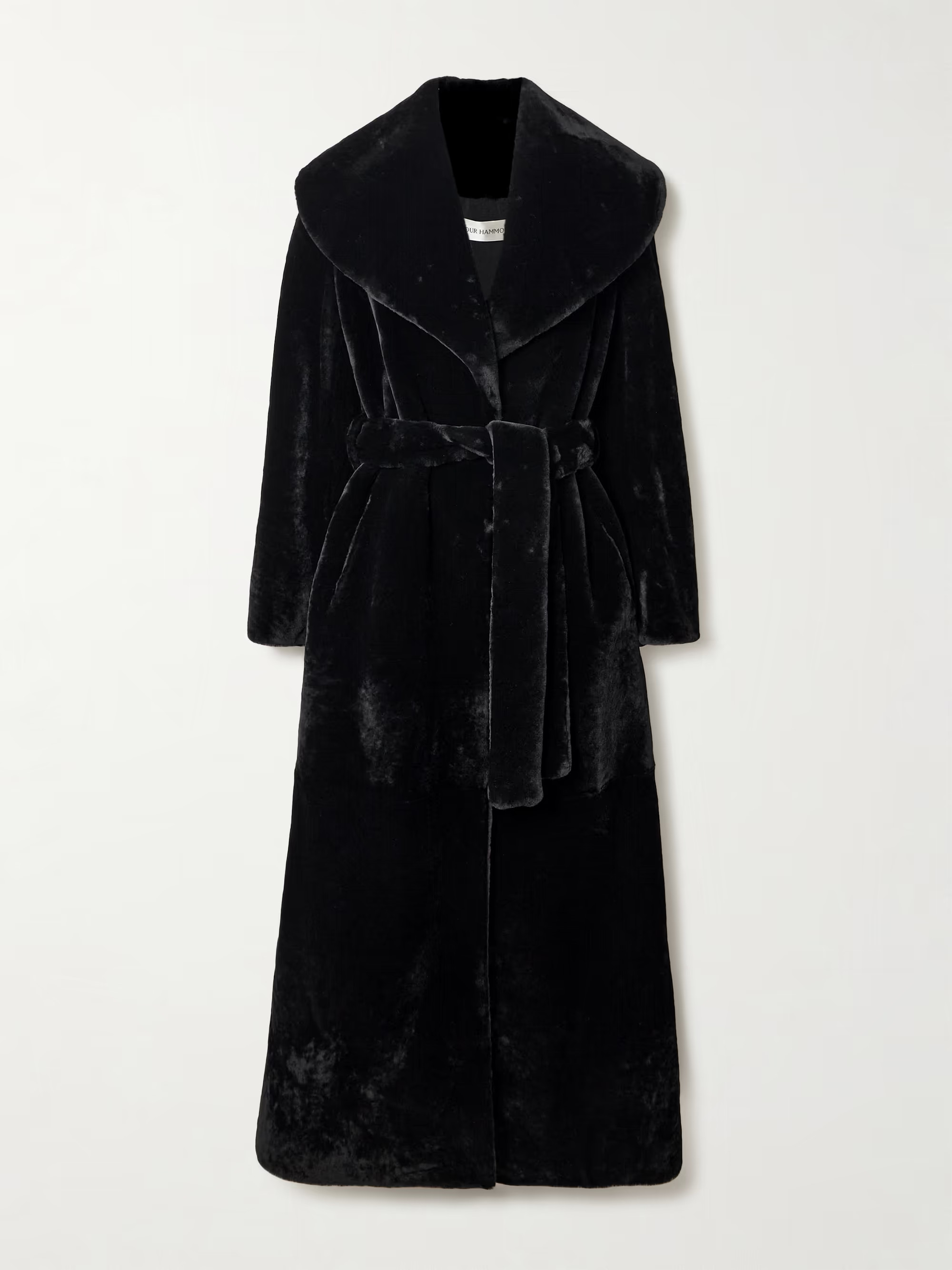 Giovanna belted shearling coat | NET-A-PORTER (US)