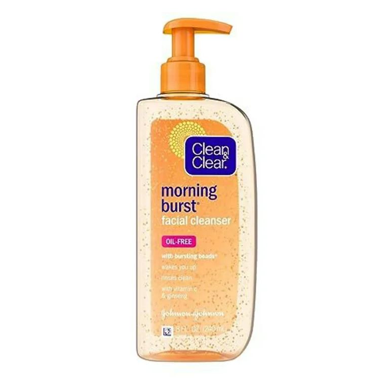 Clean & Clear Morning Burst Oil-Free Gentle Daily Acne Face Wash and Facial Cleanser, 8 fl oz | Walmart (US)