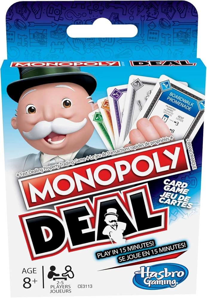 Monopoly Deal Card Game | Amazon (CA)