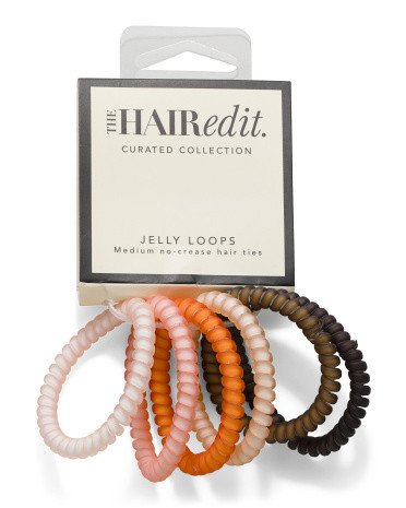 6pk Jelly Loop Hair Ties | Women | Marshalls | Marshalls