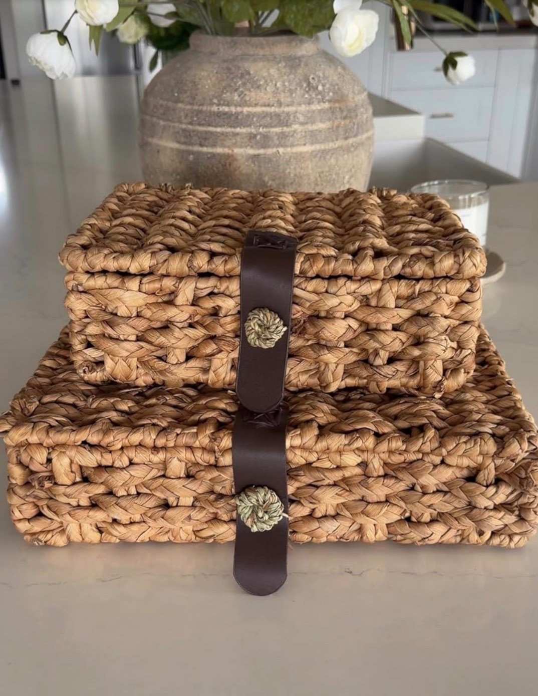 Found the prettiest stackable baskets from Amazon.

#LTKHome