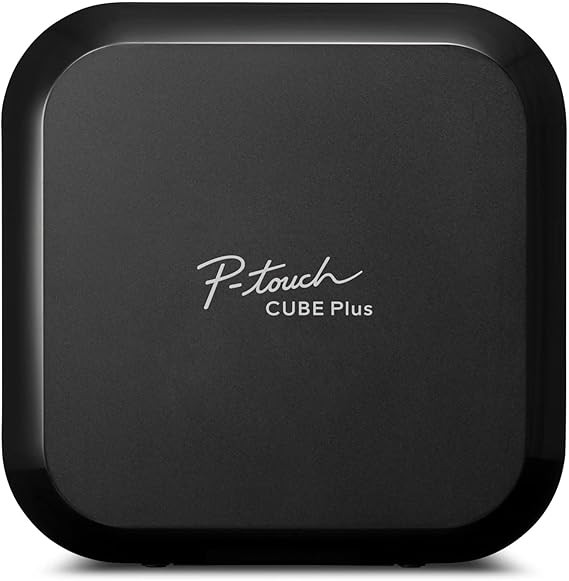 Brother P-touch CUBE Plus PT-P710BT Versatile Monochrome Label Maker with Bluetooth Wireless Tech... | Amazon (US)