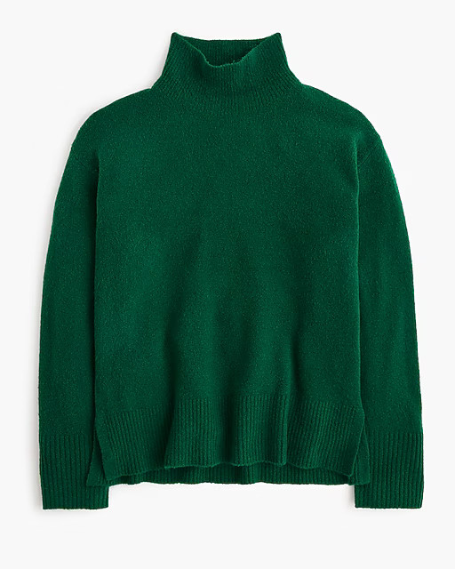 Mockneck sweater in extra-soft yarn | J.Crew Factory