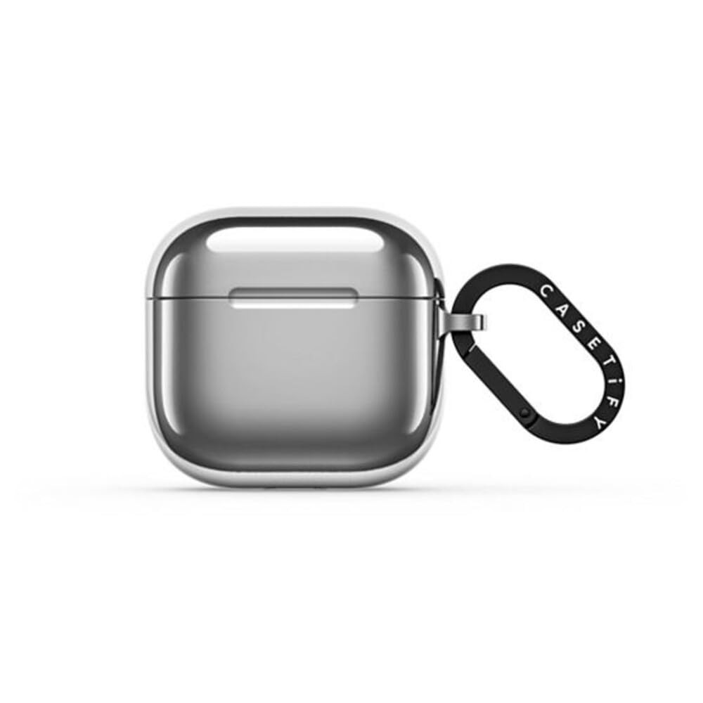 CASETiFY Mirror AirPods (4th Gen) Case with Ring - Silver | Amazon (US)