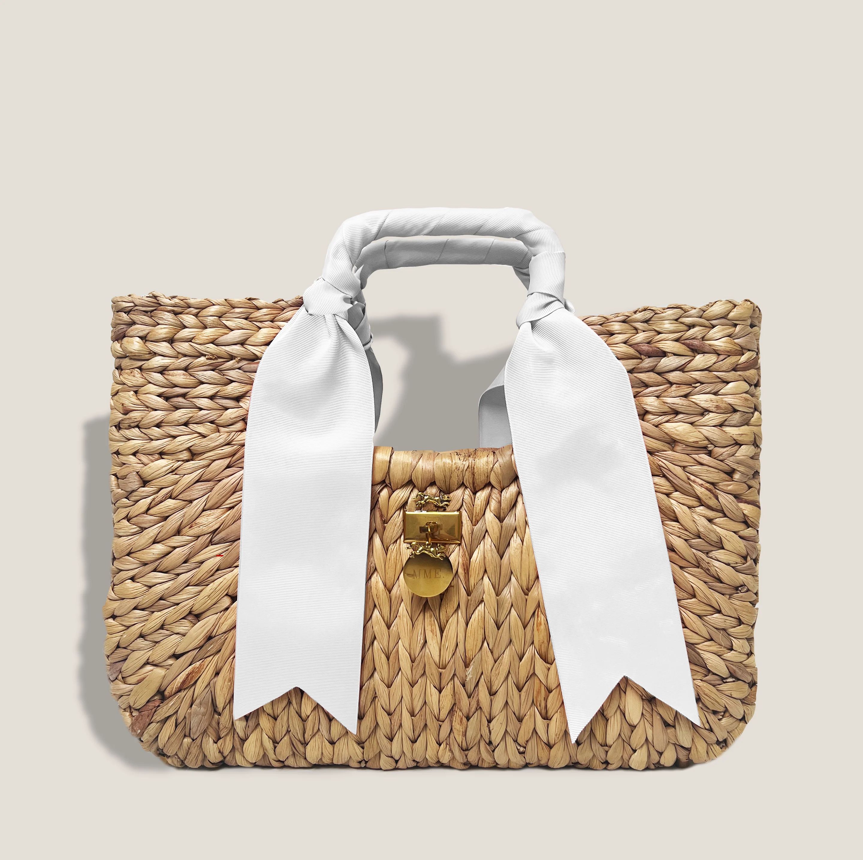 MME. FOREVER HOLIDAY BENTLEY TOTE - BLANC | MME.MINK